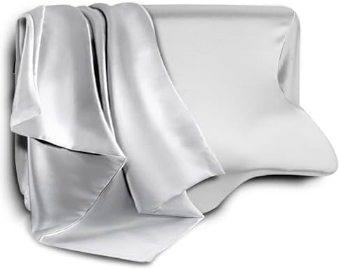 HOMCA Ergonomic Pillow Case - Contoured Bedding for Cervical Pillow