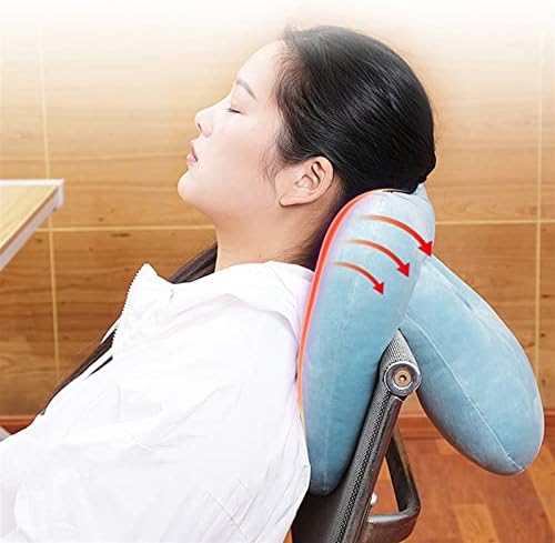 Memory Foam Cutout Pillow for Office Comfort Posture Support
