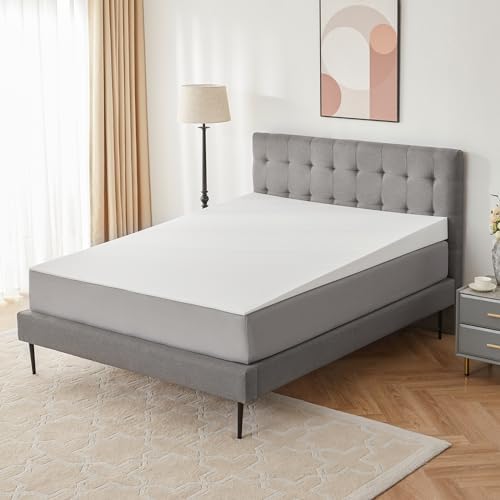 Lazyzizi 5-Inch Queen Mattress Wedge Topper for Health Relief