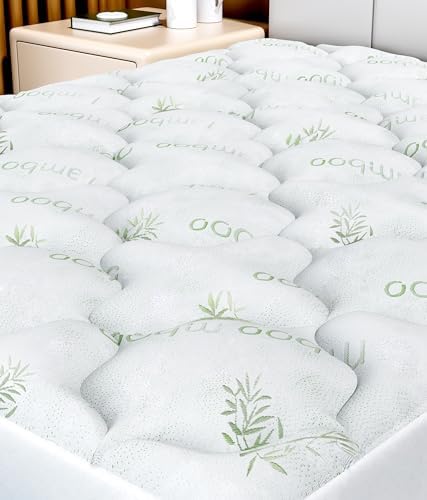 BDEUS King Mattress Topper Extra Thick 1000 GSM Down Alternative Mattress Pad