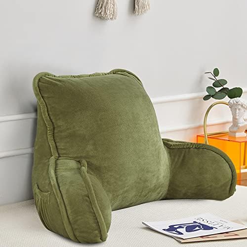 Home Soft Things - Super Soft Bedrest Reading Pillow Sage