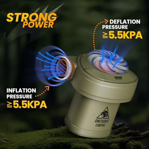 OneTigris ECOPULSE indispensabile air pump for your outdoor needs