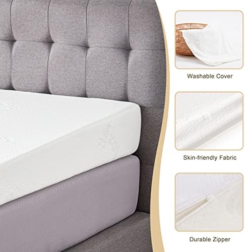 Experience better sleep with Lazyzizi Wedge Mattress Elevator 7-Inch