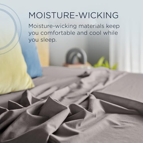 Tempur-Pedic ProAir Sheet Set Cool Gray King