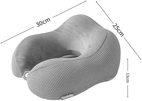 Cozy BoSpin Travel Pillow - Neck Pillow for Camping Travel