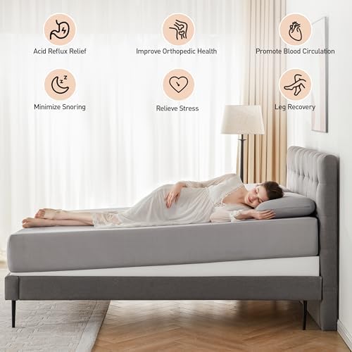 Lazyzizi 5-Inch Queen Mattress Wedge Topper for Health Relief