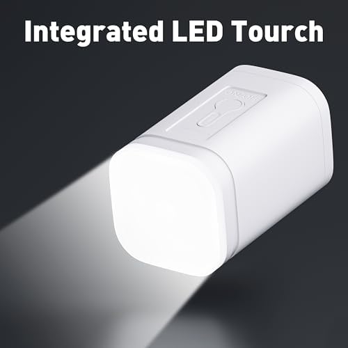 Mini Rechargeable Air Pump with LED Light for Outdoors
