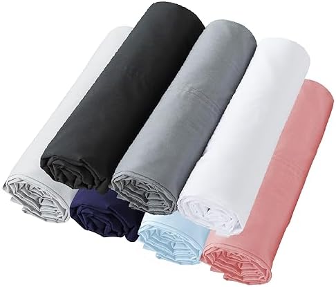 Whats Bedding Long Cotton Pillowcase Breathable Skin-Friendly 20x54
