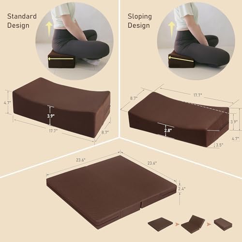 Yencv Meditation Cushion - Floor Pillow for Adults