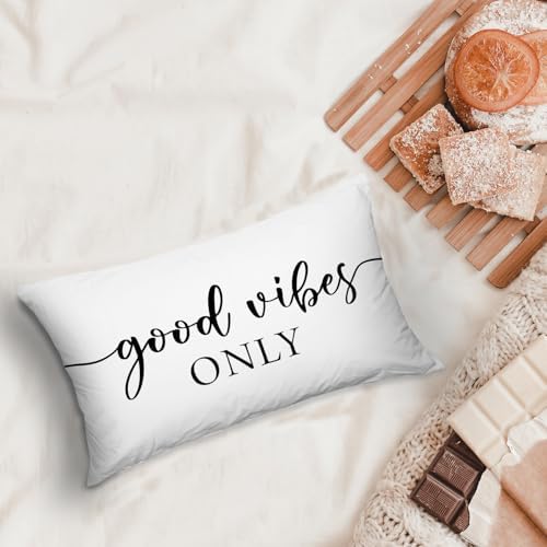 Mental Health Pillow Cover Good Vibes Only Symphonic Space Flux