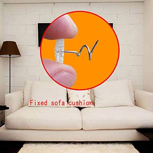 TTSAM Twist Pins with Clear Heads - Secure Bedskirts Drapes and more