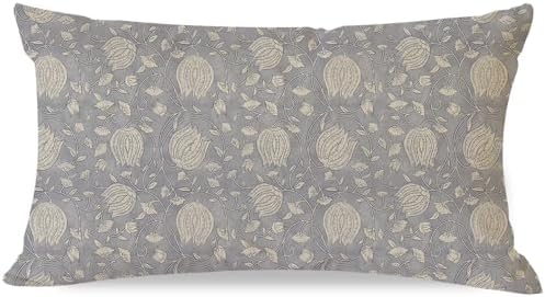 Cozy Floral Throw Pillow Cover for Home Garden