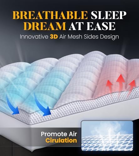 Memory Foam Mattress Toppers for Comfort
