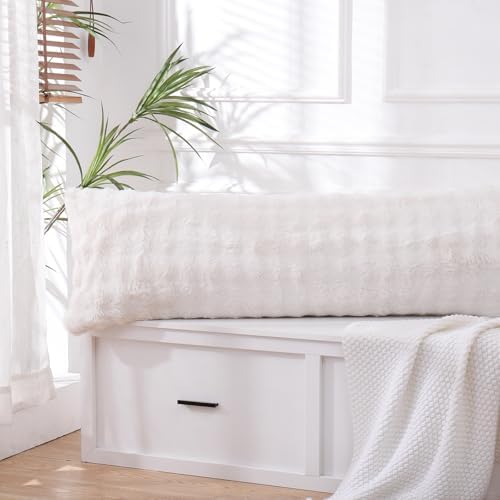 Cozy Faux Fur Body Pillow Cover