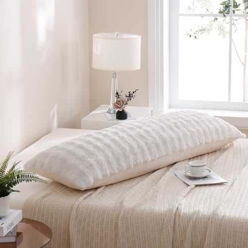 Cozy Faux Fur Body Pillow Cover