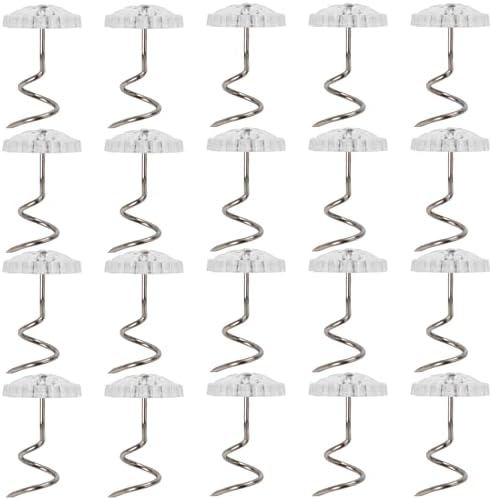 Elegant Upholstery Tacks with Twist DesignNo-Slip Bed Skirt Pins