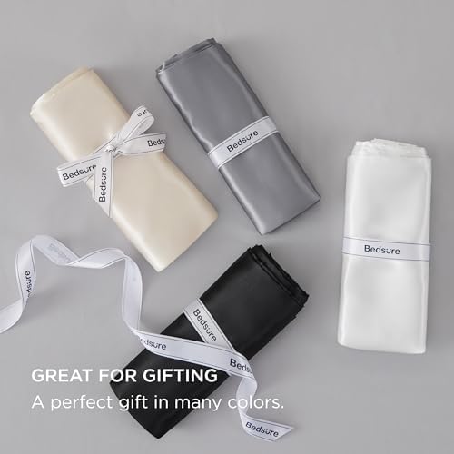 Bedsure Satin Body Pillowcase with Zipper 20x54 Inches