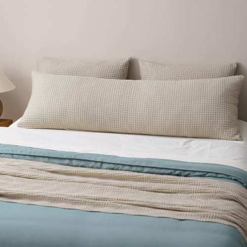 PHF Ultra Soft Waffle Weave Body Pillowcase