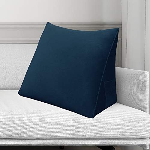Ergonomic Triangular Pillow for Reading and Bed Rest