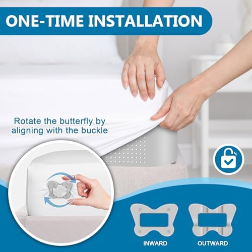 Safe Bed Sheet Clips for Secure Sleep