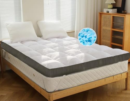 Memory Foam Mattress Toppers - Soft Warm Comfortable to Elevate Your Sleep