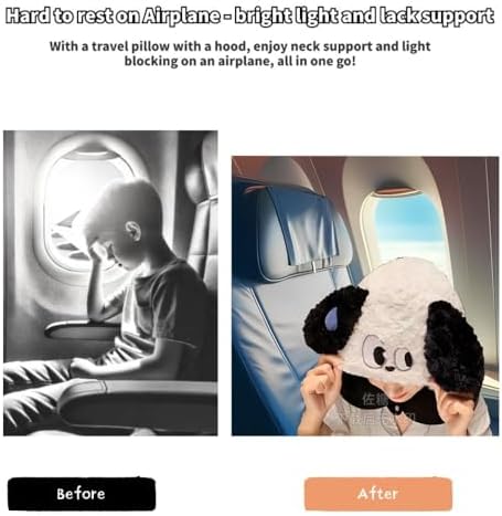 Adjustable Neck Pillow for Airplane Car Travel