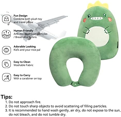 Adorable Animal Travel Pillow for Kids