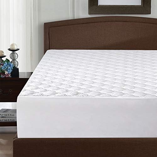 Queen Mattress Pad - Soft Breathable and Noiseless Bedding for Queen Air Mattress