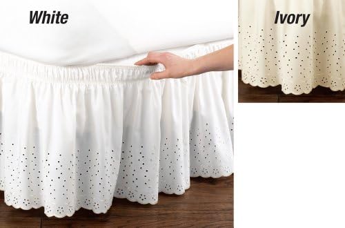 Elegant Floral Bed Skirt