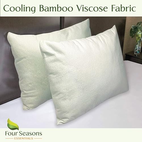 Waterproof Bamboo Pillow Protector by Four Seasons Essentials