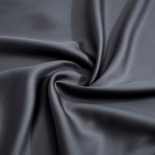 Premium Eucalyptus Lyocell Pillowcase Dark Grey Long Bed Pillow Case 20X54 inches