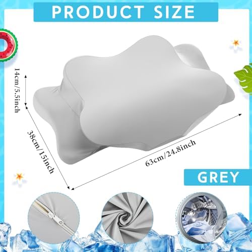 Hahafelt Cooling Cervical Pillowcase Perfect Support for Neck