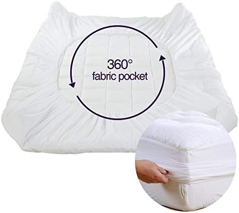 EASELAND Queen Mattress Pad with Pillow Top and Cooling Topper