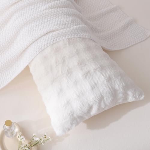 Cozy Faux Fur Body Pillow Cover