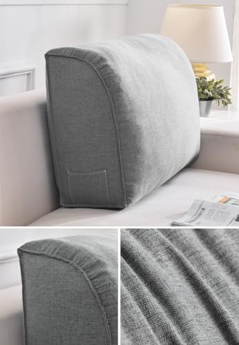 Premium Cotton Linen Sofa Back Cushion