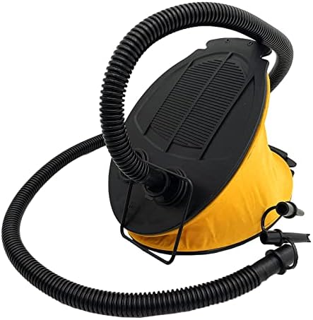 Durable Inflatable Pump YellowBlack