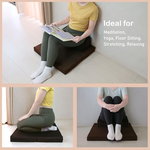Yencv Meditation Cushion - Floor Pillow for Adults