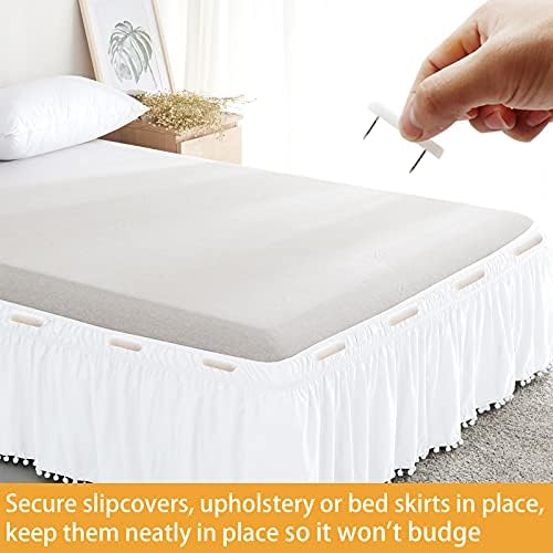 30-Piece Bed Skirt Pins for Home Use