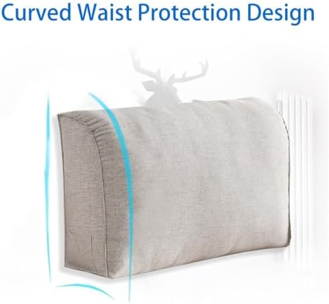 Premium Cotton Linen Sofa Back Cushion