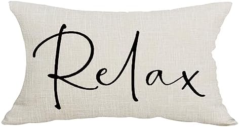Black Word Art Relax Summer