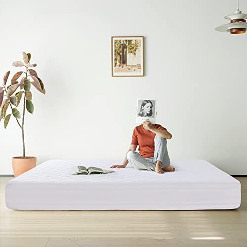 HOMBYS Air Mattress Pad Queen Size Soft Breathable Noiseless Sleep Solution