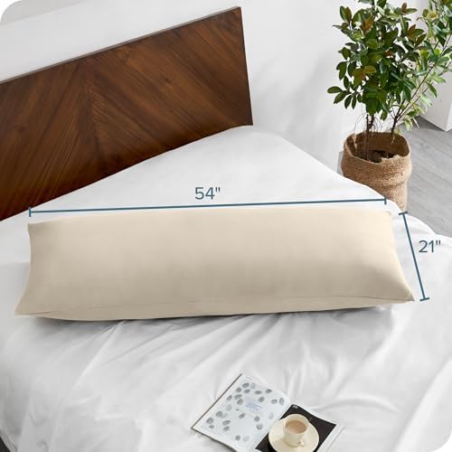 Bare Home Microfiber Body Pillow Cover