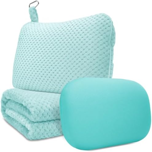 Travel Pillow Blanket Set - Cozy Comfort for All Seasons
