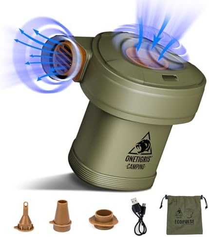 OneTigris ECOPULSE indispensabile air pump for your outdoor needs