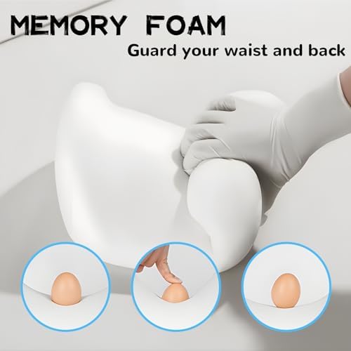Car Headrest and Lumbar Support Pillow Set