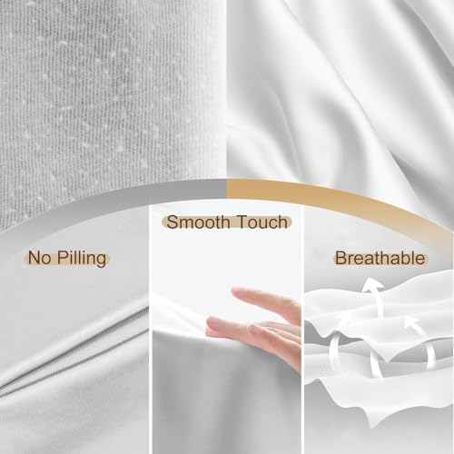 HOMCA Ergonomic Pillow Case - Contoured Bedding for Cervical Pillow