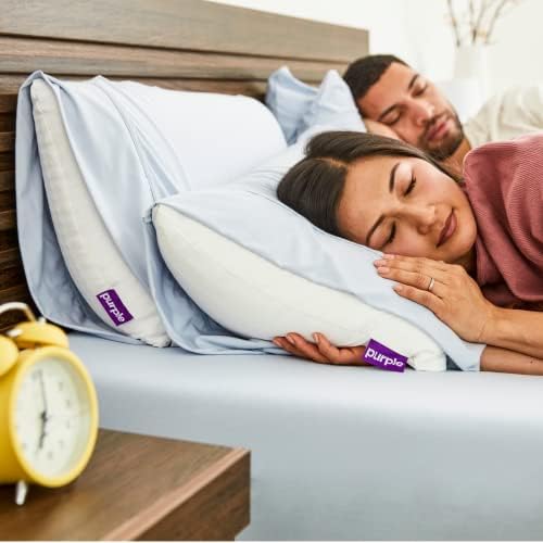 Stunning Softness Perfect Fit for Standard Pillows - Deep Purple Pillowcase Set