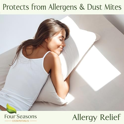 Waterproof Bamboo Pillow Protector by Four Seasons Essentials