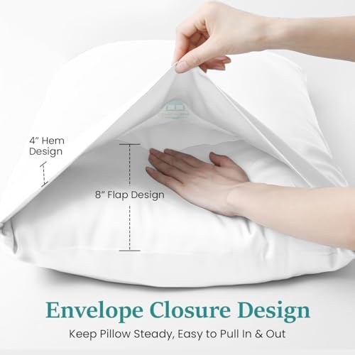20x72 Body Pillow Case Cover Egyptian Cotton Soft Skin-Friendly