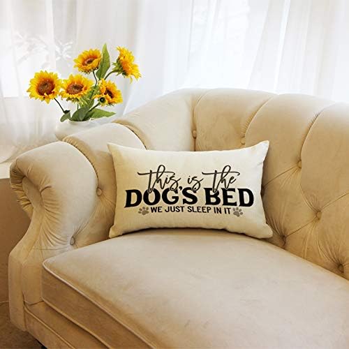 Personalized Farmhouse Pillow Covers for Dogs
